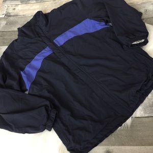 Head navy blue windbreaker jacket size small